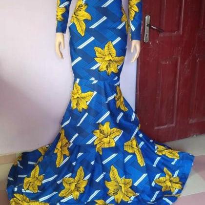 African Prom Dress/african Dresses/african Fashion
